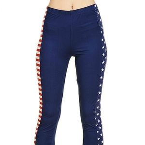 NEW: American Flag USA Leggings